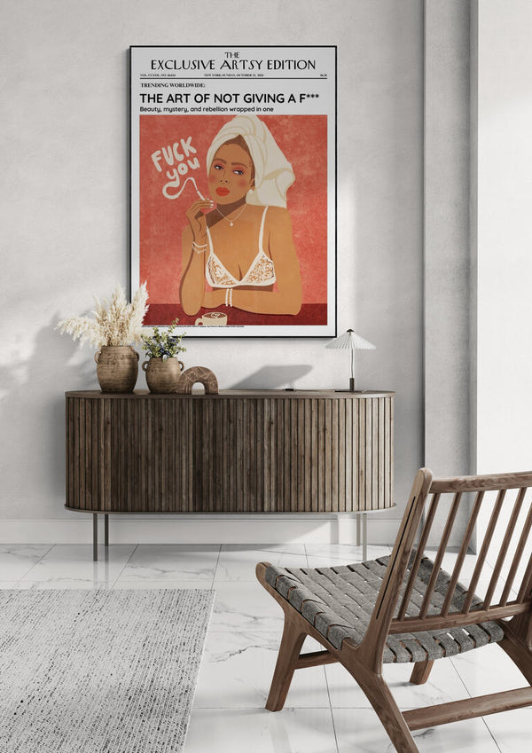 Not Giving a Fuck Artsy Edition