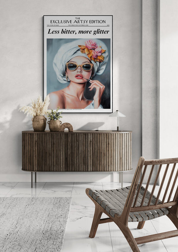 Less Bitter, More Glitter Artsy Edition