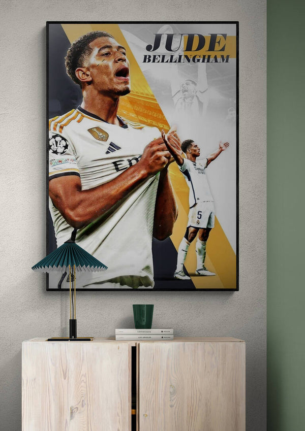 Jude Bellingham Football Poster