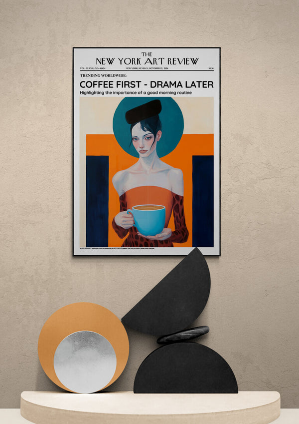 Coffee First - Drama Later Artsy Edition