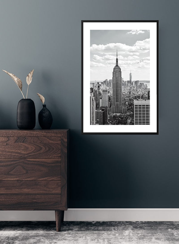Empire state poster