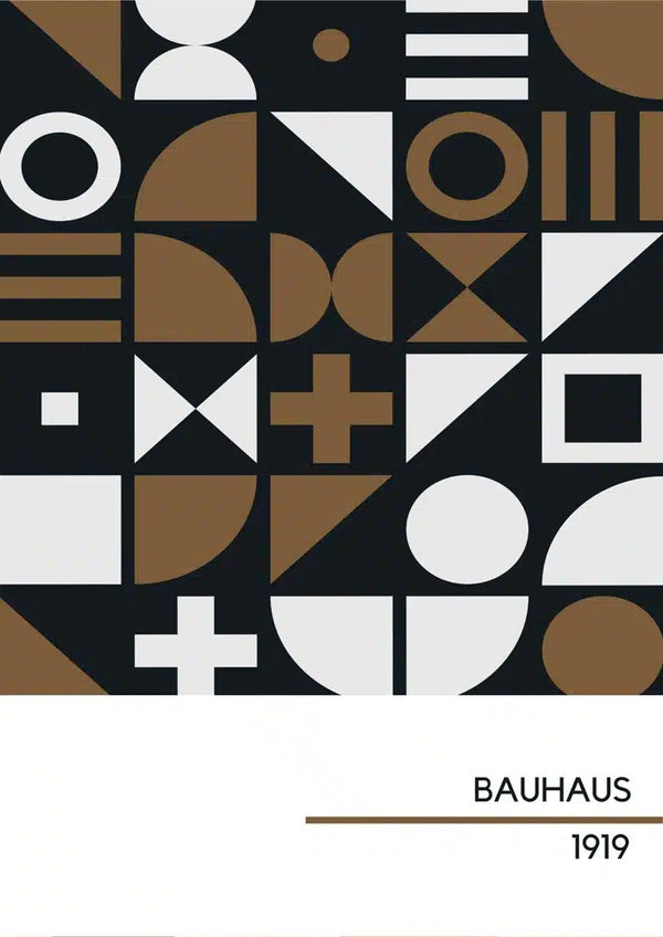 1919 bauhaus poster #1