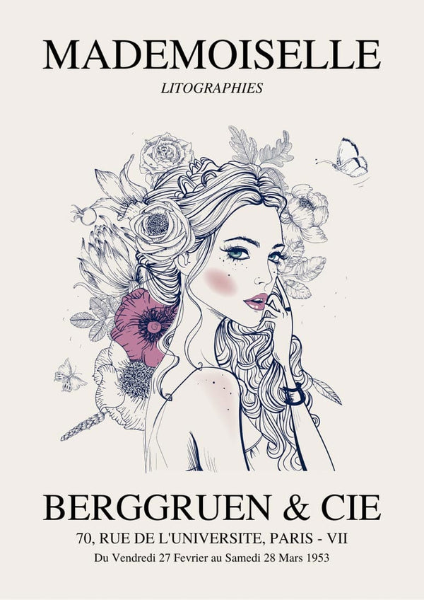 Mademoiselle exhibition #2 poster