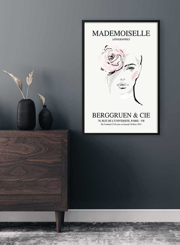 Mademoiselle exhibition #3 poster