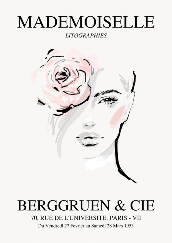 Mademoiselle exhibition #3 poster
