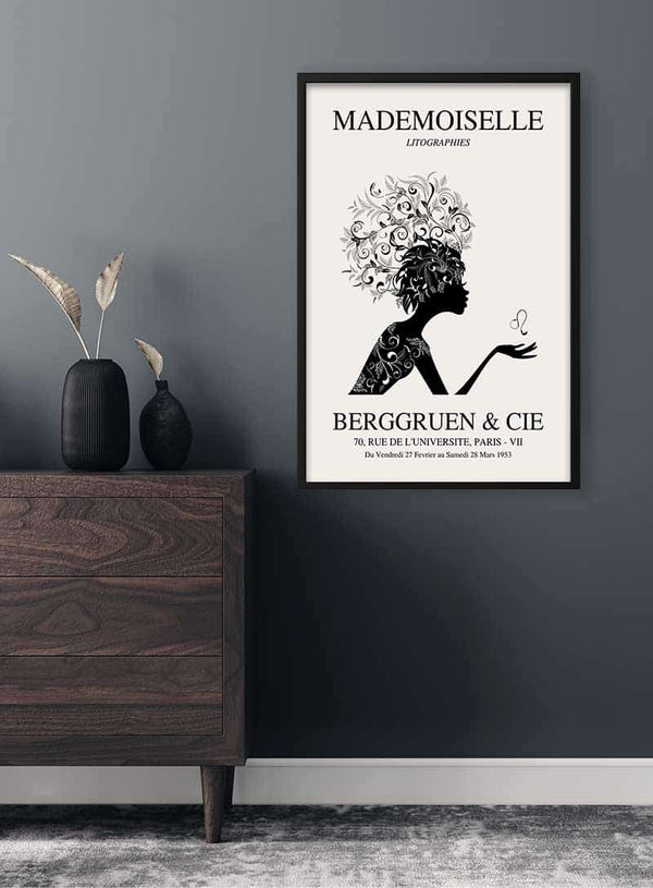 Mademoiselle exhibition #1 poster