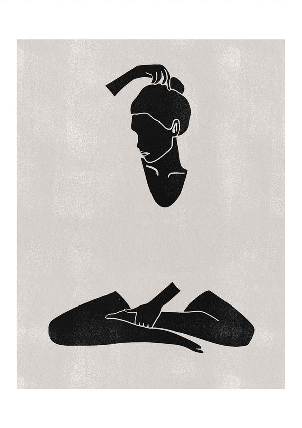 Calm and Peacefull Woman poster