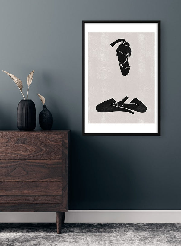 Calm and Peacefull Woman poster
