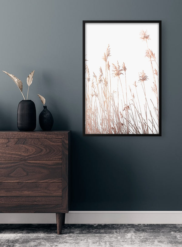 Abstract Reeds Naturposter