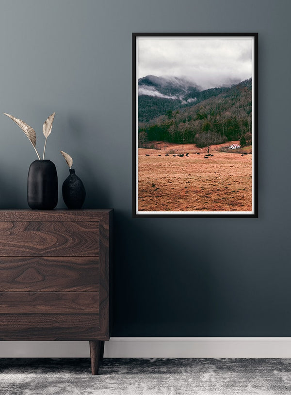 Mountain in the Background Naturposter