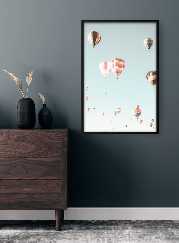 Hot Air Balloons Poster