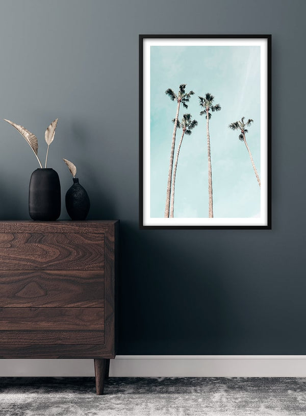 Tall Palms Poster