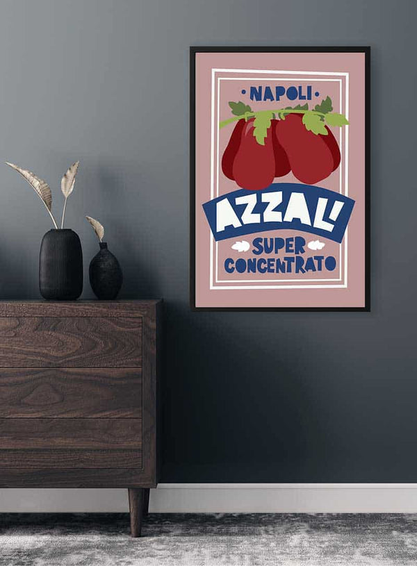 Azzali Concentrato Poster