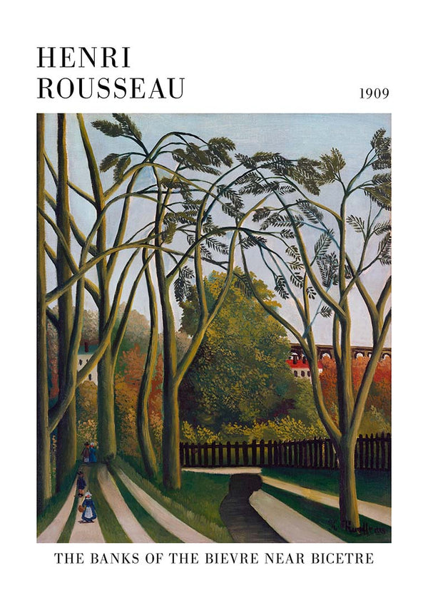 The Banks Of The Bier - Henri Rousseau