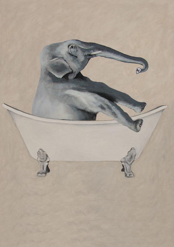 Elephant in bathtub - Coco de Paris