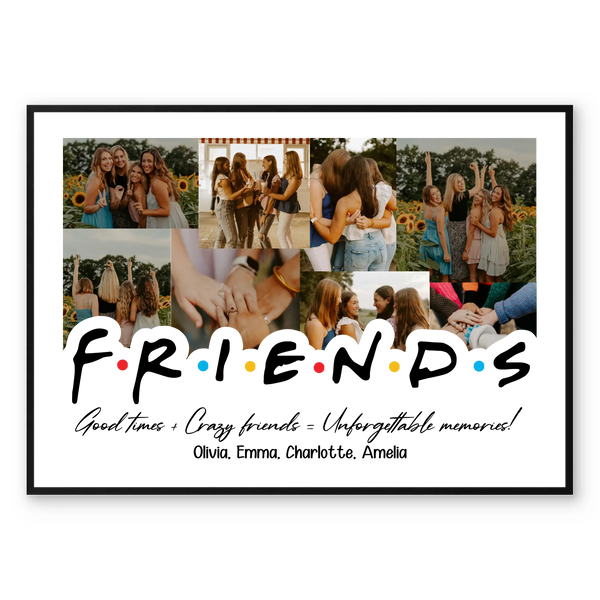 Friends - Personalized Poster