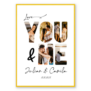 You & Me - Personalized Poster