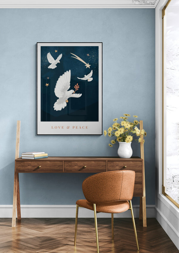 Love a Peace - Goed Blauw