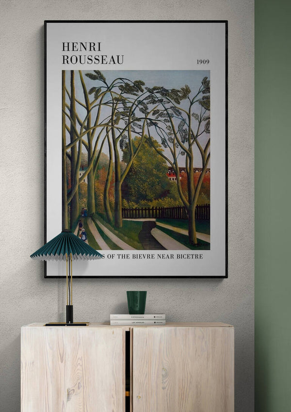 The Banks Of The Bier - Henri Rousseau