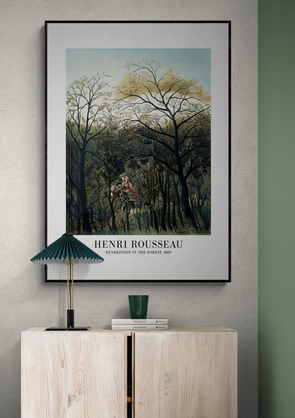 Rendezvous In The Forest - Henri Rousseau